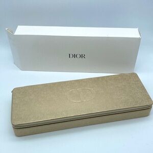 NWB DIOR NOVELTY GOLD SILVER JEWELRY BOX